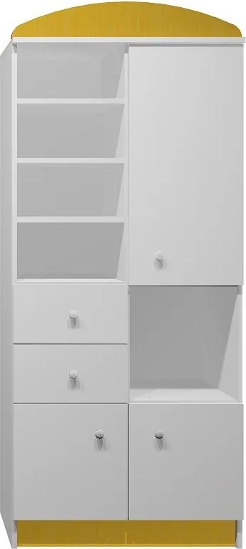 Regál FAREBNÁ SRDIEČKA - TYP D