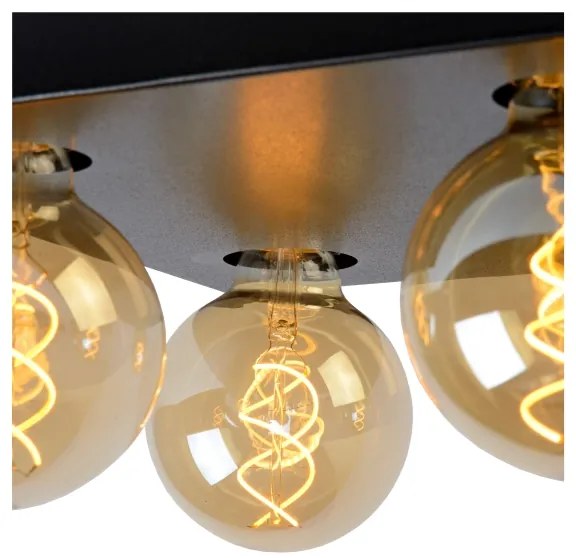 Lucide 30174/04/30 - Stropné svietidlo SURTUS 4xE27/60W/230V