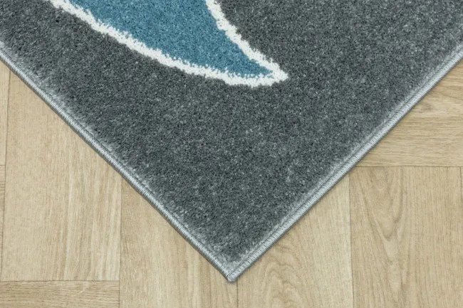 Detský koberec LIMA M043A krémový / svetlosivý