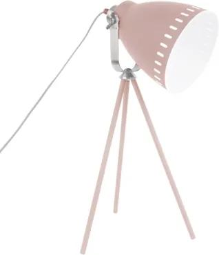 Stolní lampa Lash II, stříbrná/růžová Stfh-LM1619 Time for home+