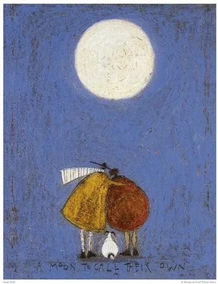Umelecká tlač Sam Toft - A Moon To Call Their Own, Sam Toft, (30 x 40 cm)