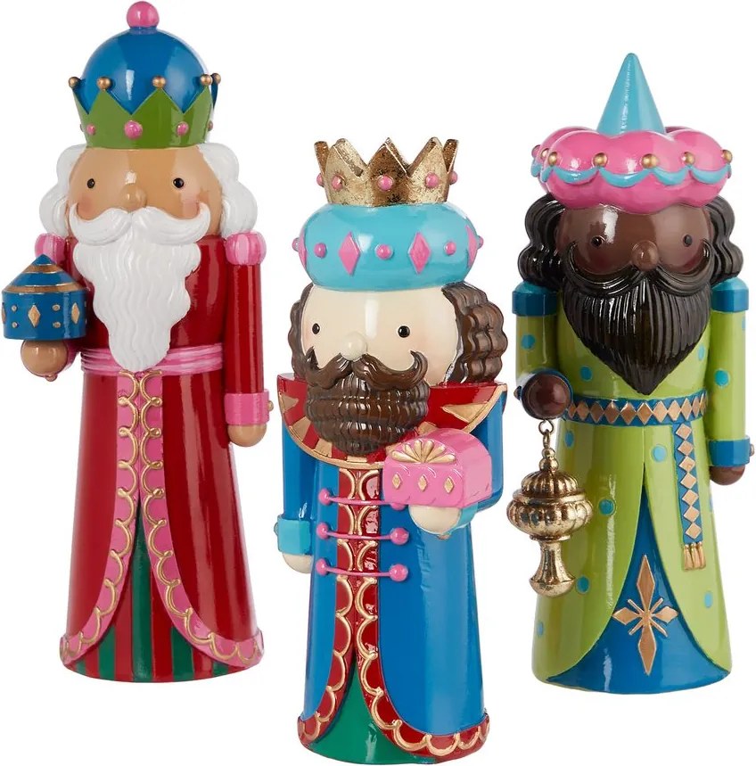 X-MAS Soška kráľa Melichara 20 cm - červená