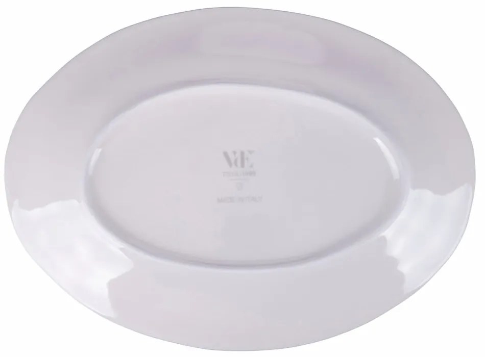 Keramický servírovací tanier VDE Tivoli 1996 Face to Grey, ø 38 x 27,5 cm
