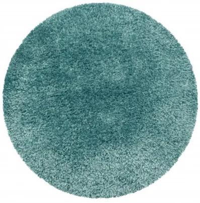Ayyildiz koberce Kusový koberec Brilliant Shaggy 4200 Aqua kruh - 200x200 (priemer) kruh cm