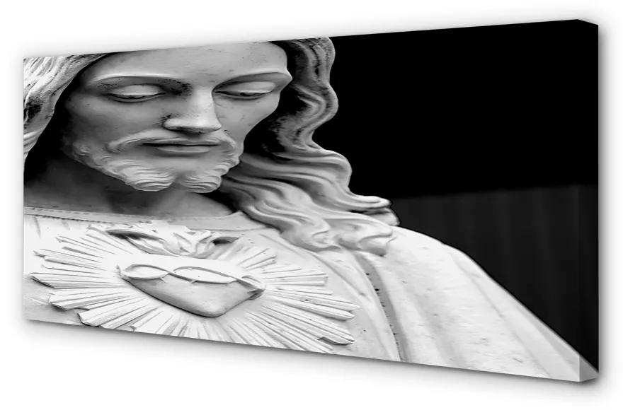Obraz na plátne socha Ježiša 120x60 cm