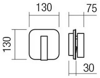 Redo 01-1491 - LED nástenné svietidlo QUDA LED/6W/230V + LED/3W CRI 90 USB biela