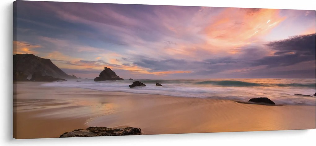 Obraz - Praia da Adraga (120x50 cm)