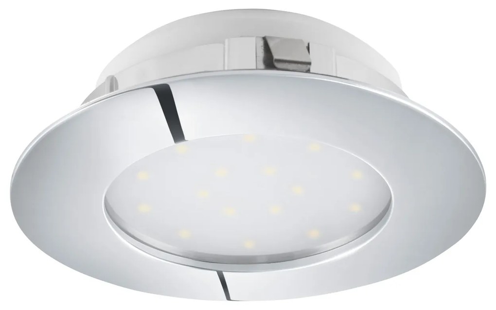 EGLO Zápustné kúpeľňové bodové LED svietidlo PINEDA, chrómované