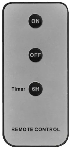 SADA 2x LED Vianočná dekorácia  2xLED/2x2AA + diaľkový ovládadač