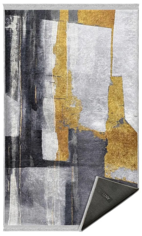 Žlto-sivý koberec 160x230 cm - Mila Home