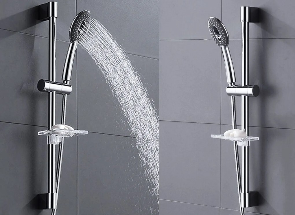 Tutumi Rea príslušenstvo, sprchový stĺp s držiakom ručnej sprchy 70cm, 322215A, zlatá, REA-P5981