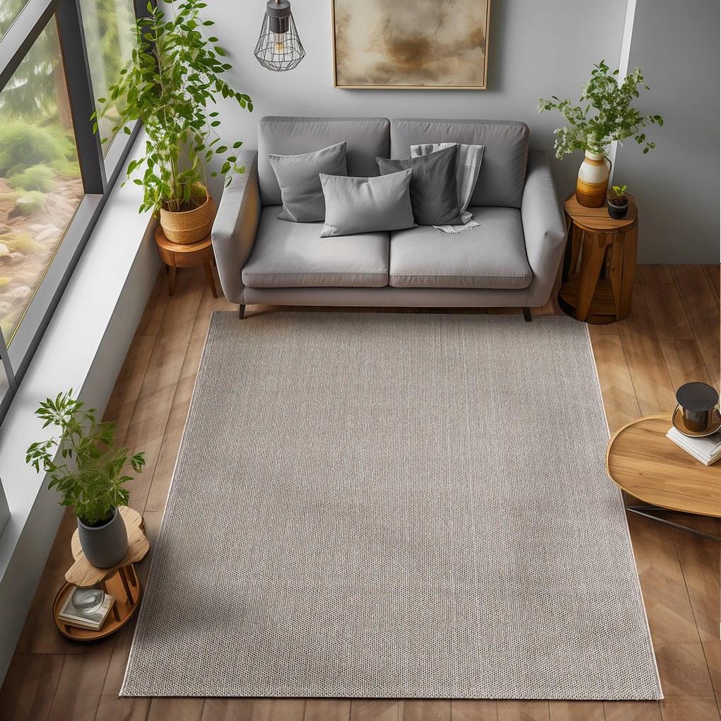 Ayyildiz, Kusový koberec Loom 4300 Brown, 280x370, hnedá, obývacia izba