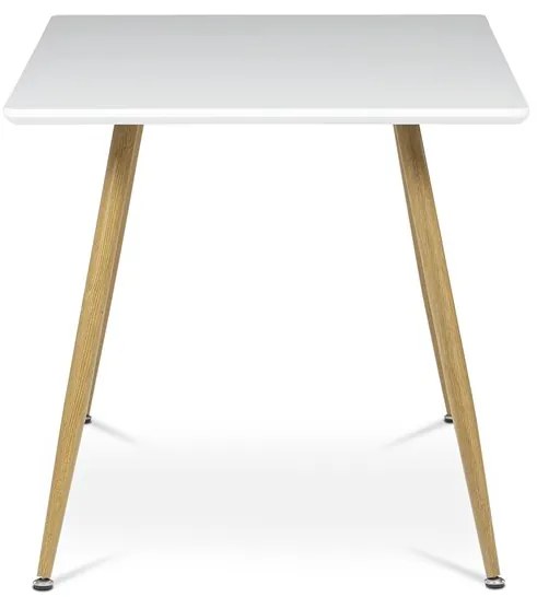Autronic BONTEC Jedálenský stôl 140x80cm, mdf HT-W1214 WT Farba: Biela