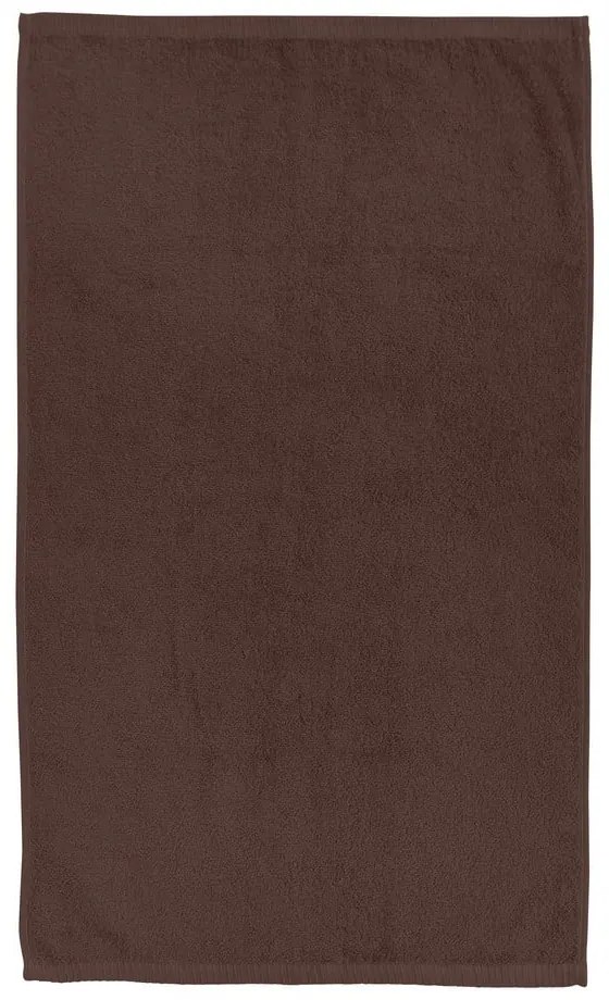 Hnedá rýchloschnúca/froté bavlnená osuška 90x140 cm Quick Dry – Catherine Lansfield