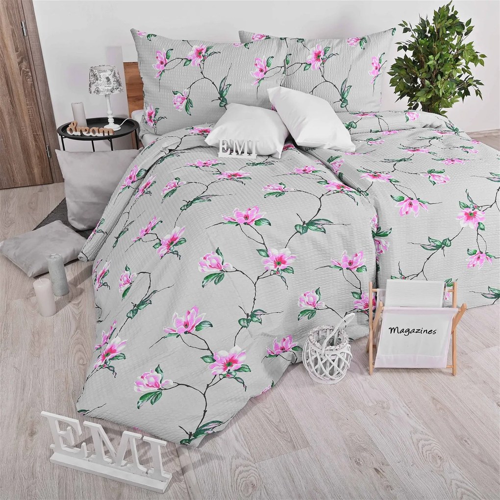 Obliečky krepové Alices EMI: Štandardný set jednolôžko obsahuje 1x 140x200 + 1x 70x90