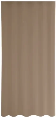 Dekorstudio Jednofarebný záves mocca ZMA15 Varianta: Výška závesu: 250 cm