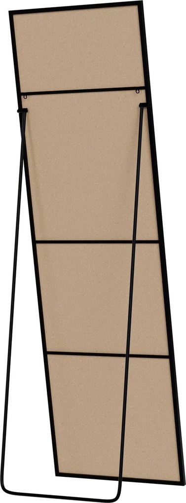 Zrkadlo Benicia 160x50 cm - čierne matné