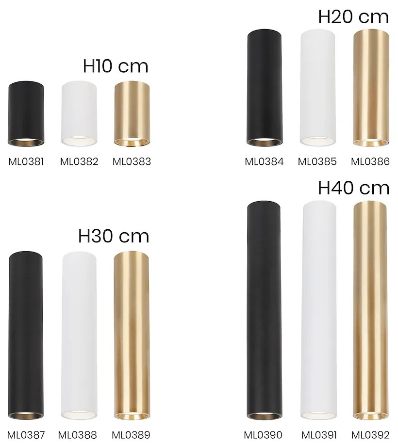 Stropné svietidlo Genesis, 1x zlaté kovové tienidlo, (10 cm)