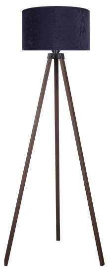 Brilagi - Stojacia lampa VELVET 1xE27/60W/230V hnedá/modrá