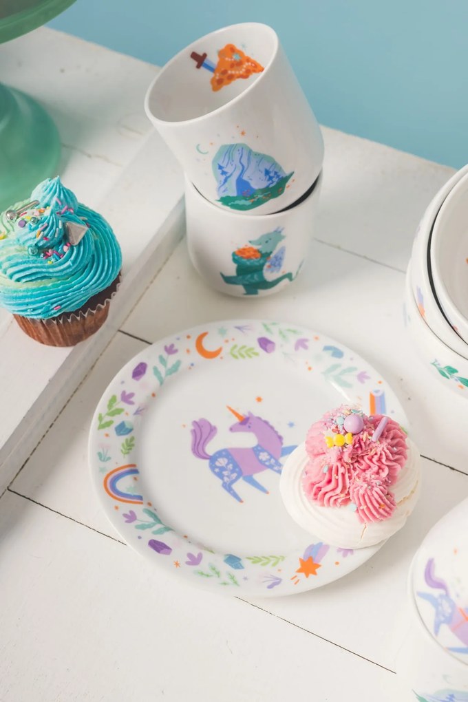 Bella Rose Porcelánový hrnček Drak 300 ml