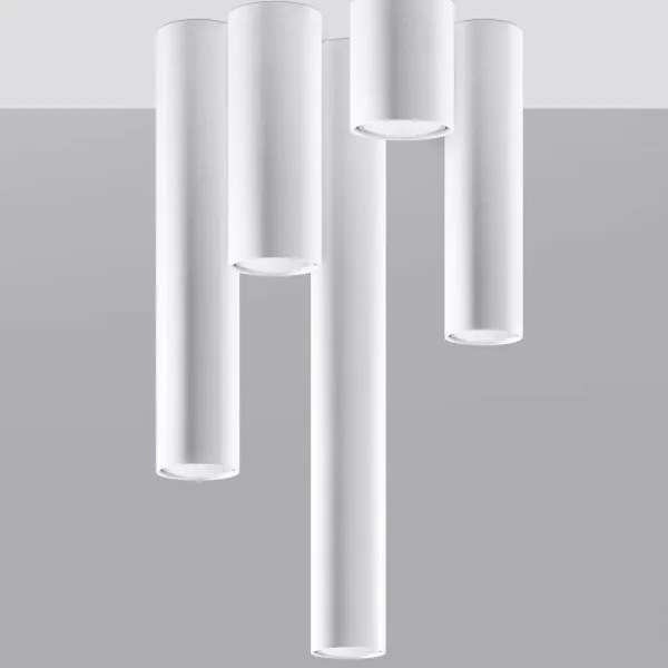 Sollux SL.0998 - Bodové svietidlo LAGOS 1xGU10/10W/230V 40 cm biela