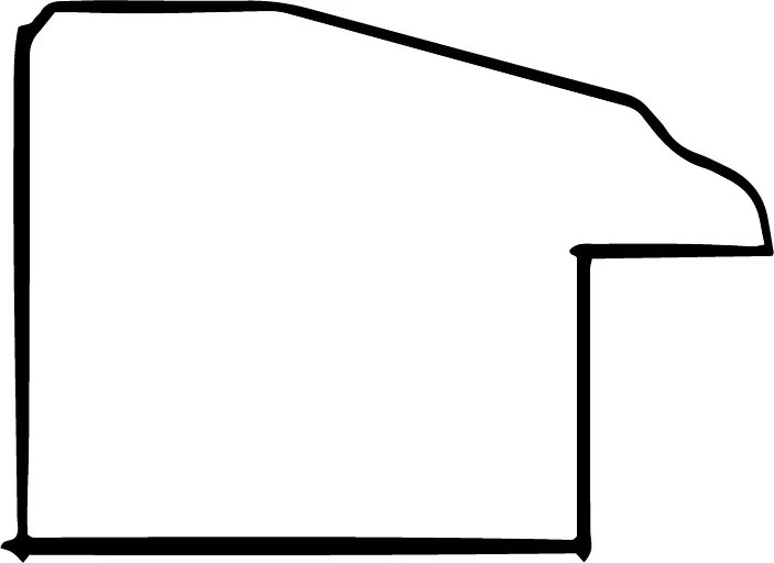DANTIK rám na obraz 21x29,7 | AKVAREL Bílá (Sklo Čiré)