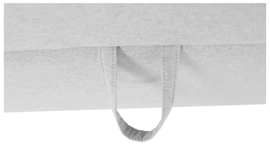 Boxspringová posteľ 160x200, svetlosivá, FERATA KOMFORT