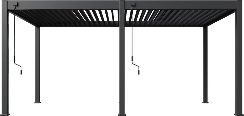 Bioklimatická pergola INTRO NEO 5,3X3m hliník+oceľ, voľne stojaca