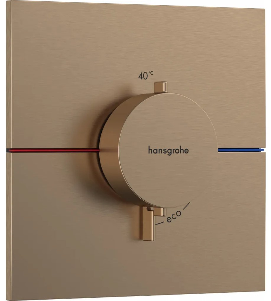 Hansgrohe ShowerSelect Comfort E - Termostat pod omietku, kartáčovaný bronz 15574140