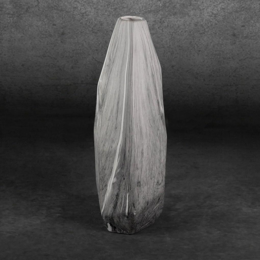 NIKOL Dekoratívna váza 14x13x40 cm oceľová