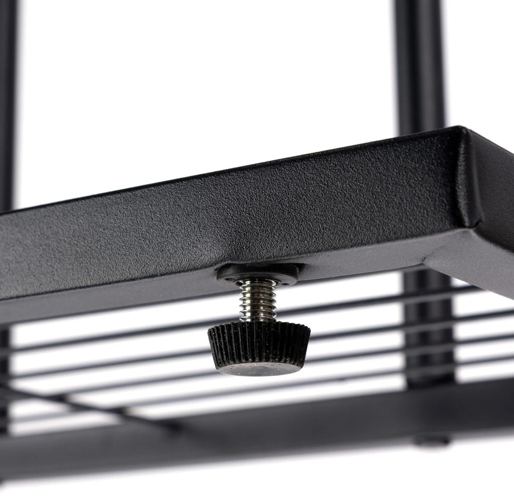 Kvetinový stojan NEST čierny