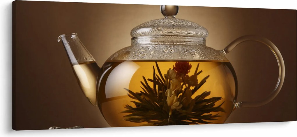 Obraz - Čaj o piatej (120x50 cm)