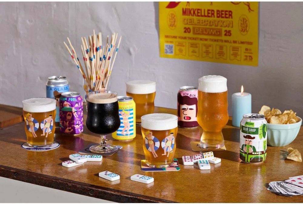 Pohár na pivo 400 ml Mikkeler – Holmegaard