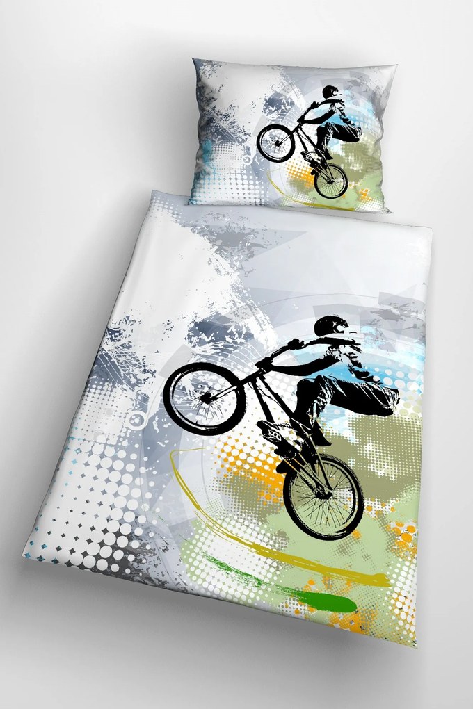 3d obliečky Cyclocross 140x200 cm