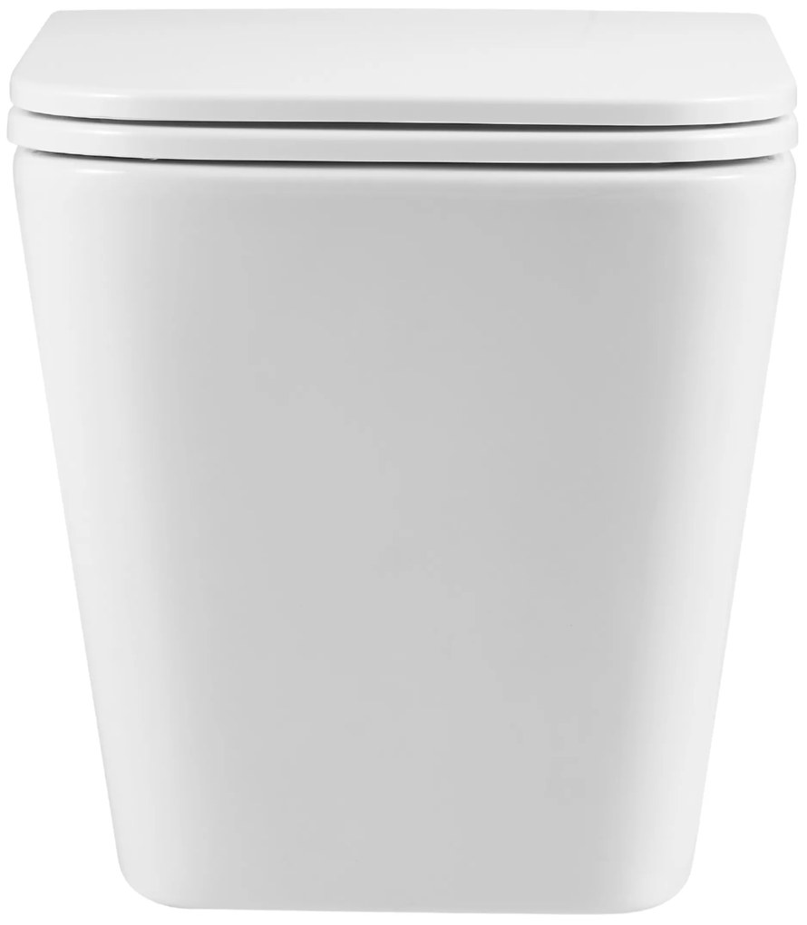 Invena Florina, závesná WC misa so Swirlflush 495x365x370 mm + toaletné sedadlo s pomalým zatváraním, biela, INV-CE-94-001-L