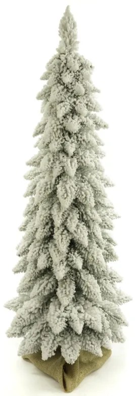 Vianočný stromček Smrek tatranský zasnežený "SLIM" 110 cm
