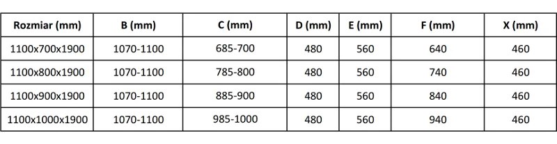 Mexen Apia, sprchový kút s posuvnými dverami 110 (dvere) x 100 (stena) cm, 6mm číre sklo, chrómový profil + slim sprchová vanička 5cm, 840-110-100-01-00-4010