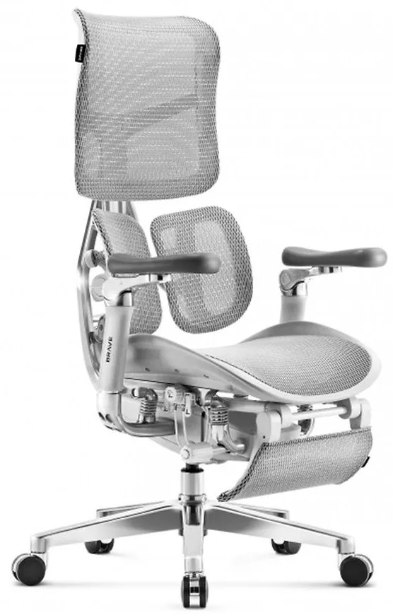 Kancelárske kreslo Brave V-Kinetic Šedá