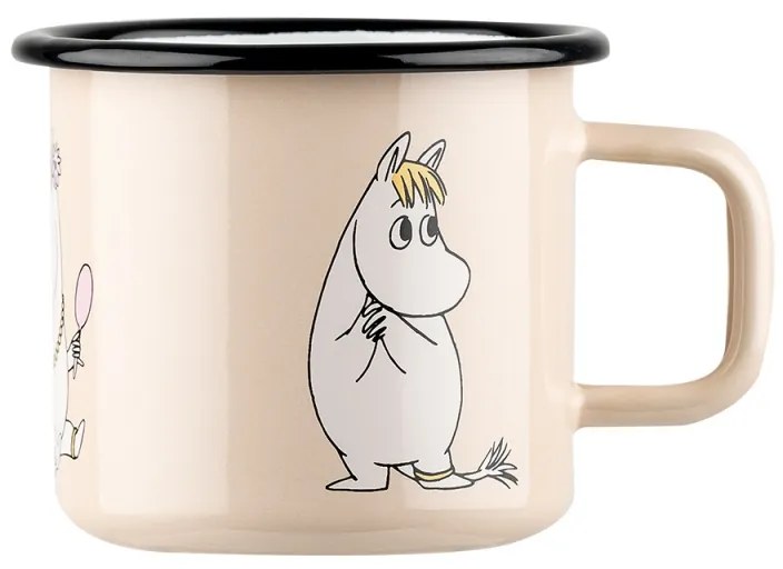 Hrnček Snorkmaiden 0,37l, smalt / béžový