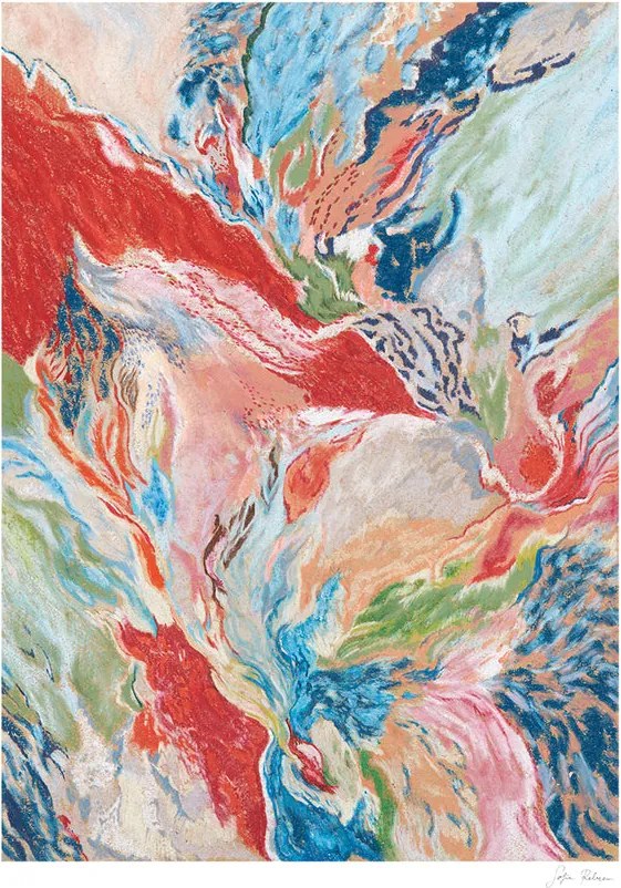 The Poster Club Plagát Quiet Bloom by Sofia Rebecca Iversen 50x70
