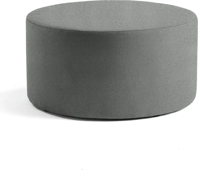 Taburet CASUAL, Ø 1000 mm, látka CURA, antracit