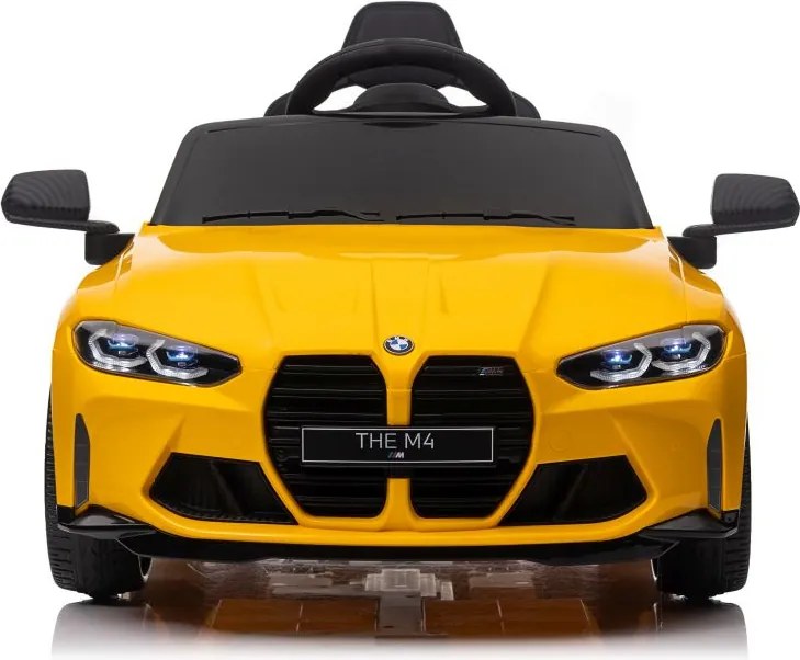 LEAN CARS BMW M4 na akumulátor, žlté