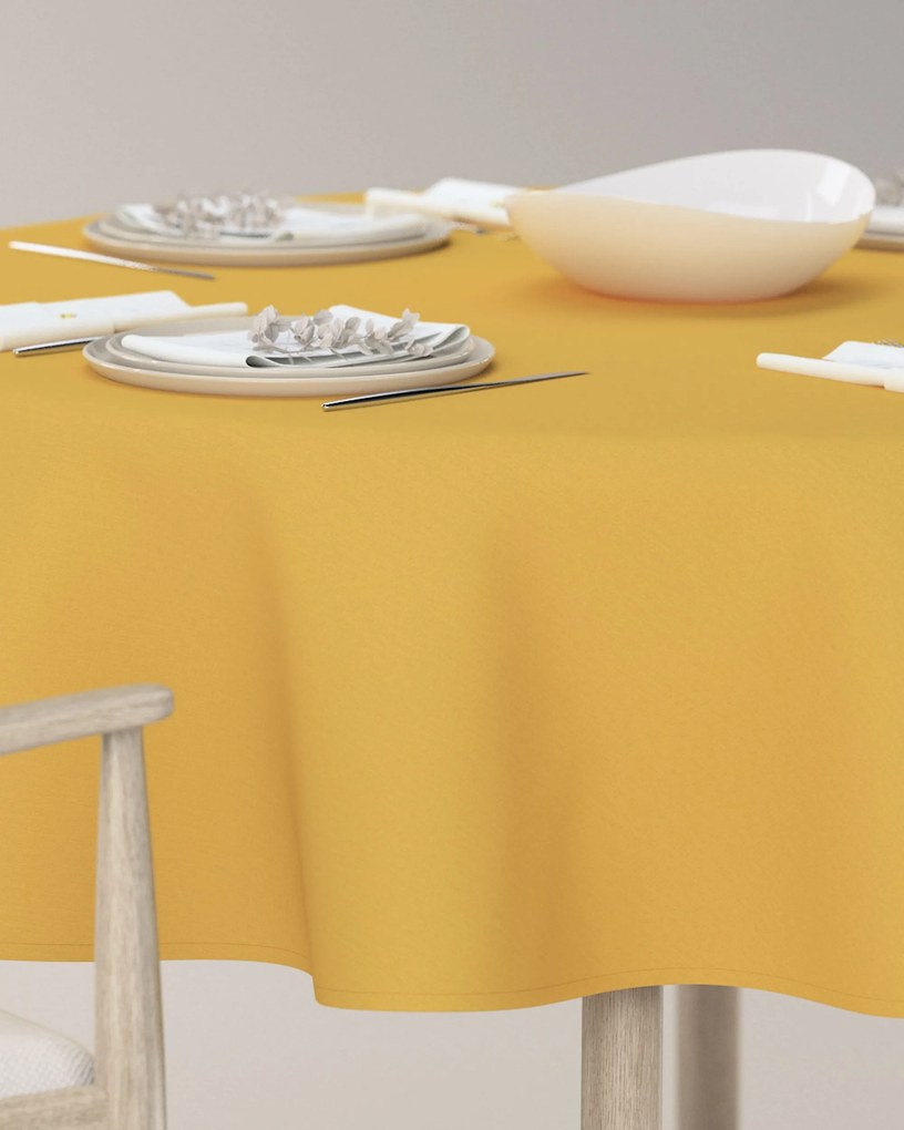 Obrus okrúhly farba produktu žltá