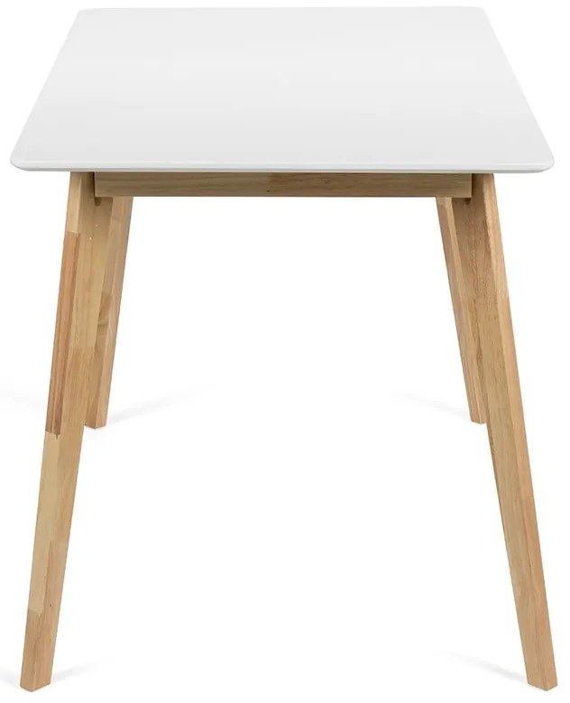 Noela Škandinávsky jedálenský stôl SCANDINAVIA 120 biely