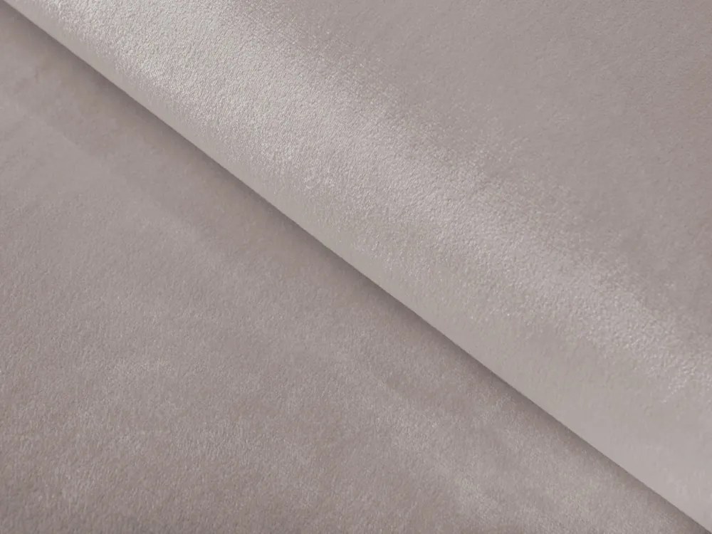 Biante Zamatový záves Velvet Prémium SVP-015 Latte - šírka 135 cm 135x140 cm