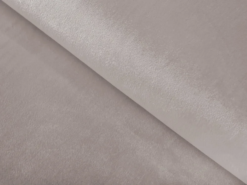 Biante Zamatový záves Velvet Prémium SVP-015 Latte - šírka 135 cm 135x230 cm