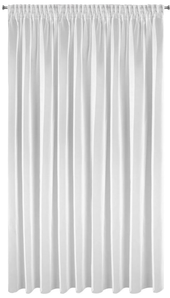 ZÁCLONA NA PÁSKE ESEL 350X250 CM BIELA