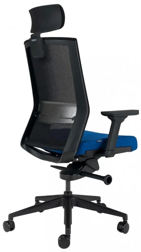 Kancelárska ergonomická stolička BESTUHL S27 BLACK — viac farieb, snímateľný poťah Zelená