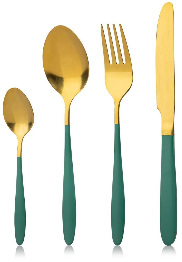 Príborový set Lea Green 16ks