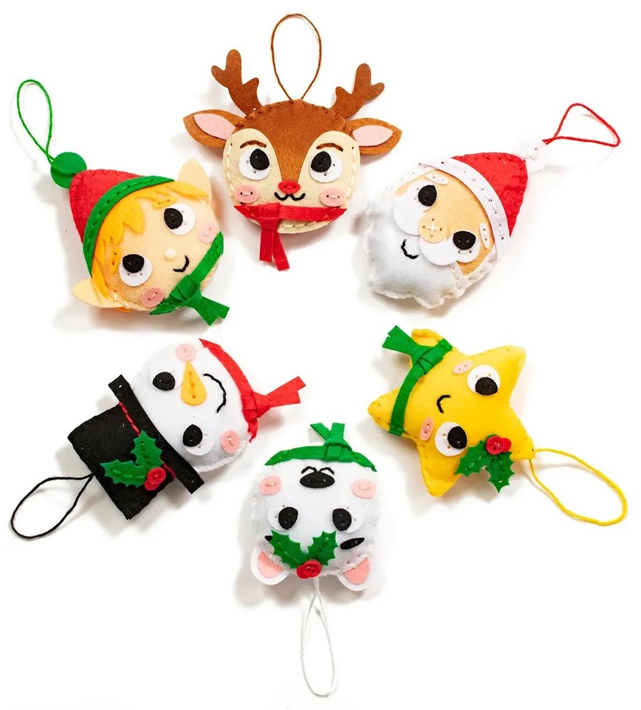 Kreatívna súprava šitia – vianočné ozdoby